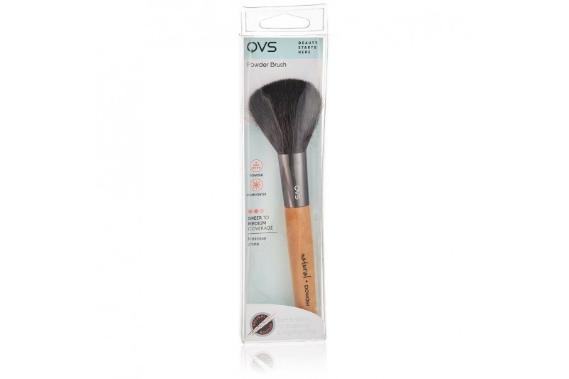 Make-up Brush QVS Wood Natural