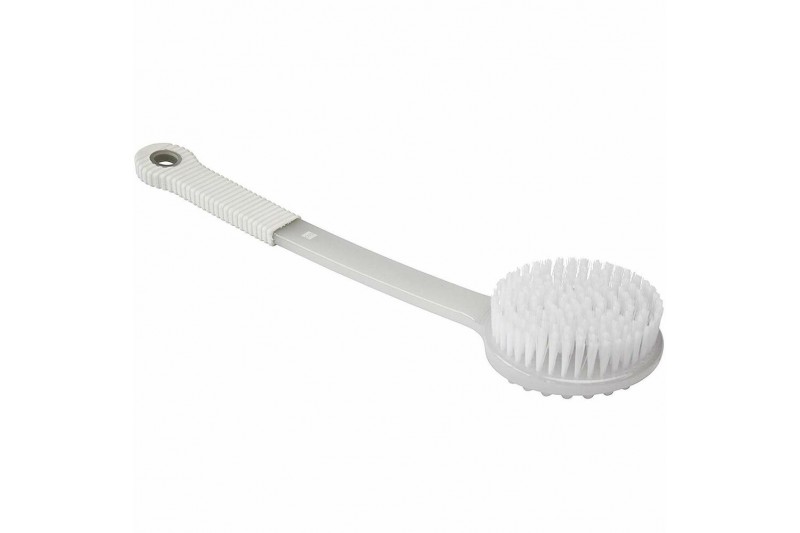 Brosse de Bain QVS Masseur Blanc