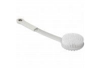 Brosse de Bain QVS Masseur Blanc