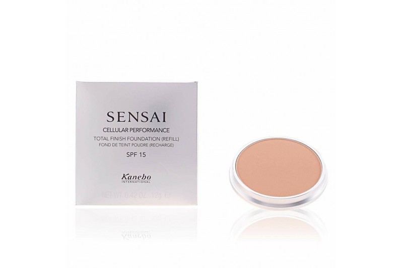 Recharge Fond de Maquillage Cellular Performance Total Finish Sensai 13-Warm Beige (12 g)