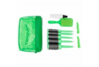 Ensemble de peignes/brosses Termix Brushing Vert