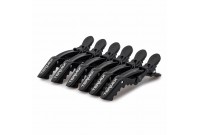 Hair clips Termix Black (6 uds)