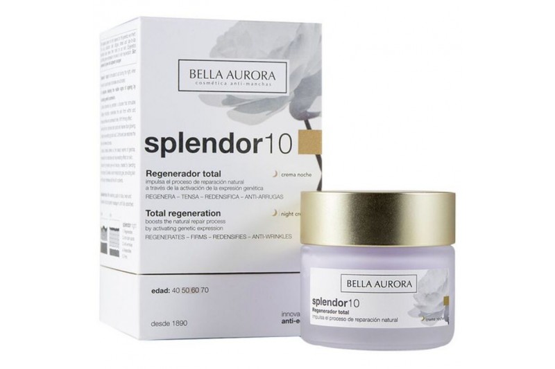 Crème de nuit Splendor 10 Bella Aurora (50 ml) (50 ml)