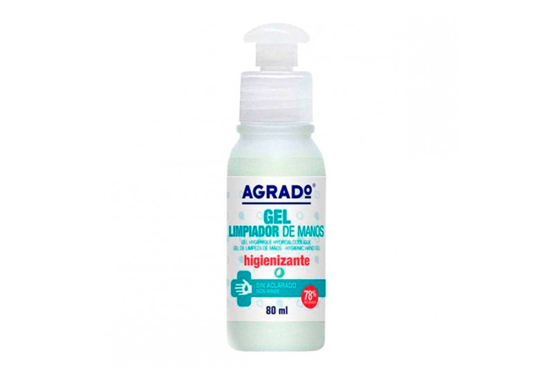 Gel Désinfectant pour les Mains Agrado (80 ml)