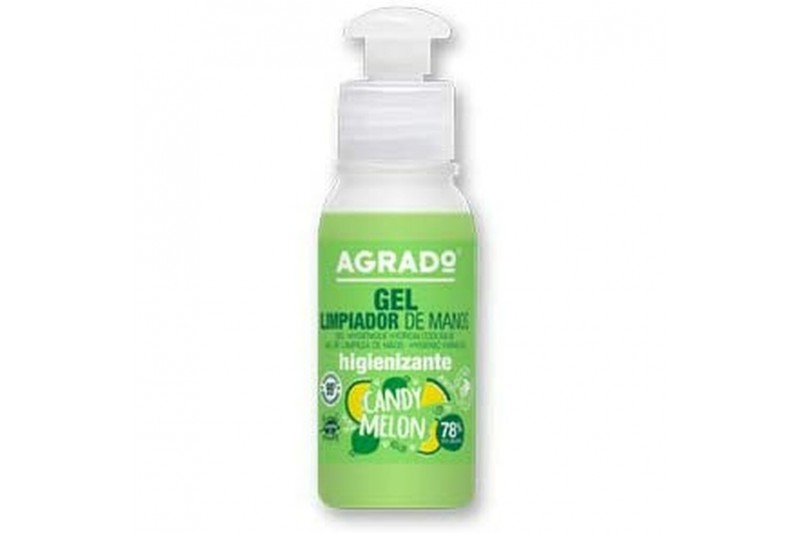 Gel Désinfectant pour les Mains Agrado Melon (80 ml)