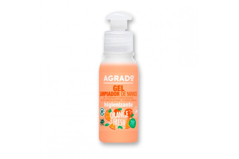 Gel Désinfectant pour les Mains Agrado Orange (80 ml)