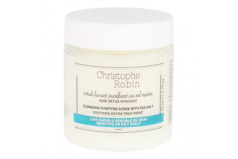 Esfoliante per Capelli Christophe Robin Purifiying Sea Marine 75 ml