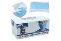 Hygienische Maske Blau Erwachsener (50 uds)