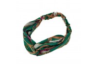 Hair tie Araban Printed Brown Green