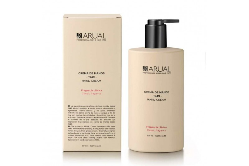 Crema de Manos Arual (500 ml)