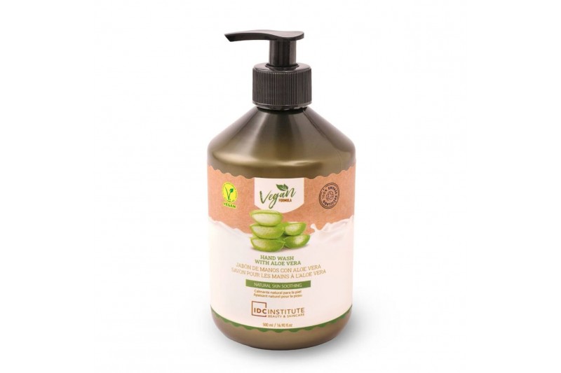 Jabón de Manos con Dosificador IDC Institute Aloe Vera (500 ml)