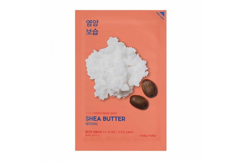 Gezichtsmasker Holika Holika Pure Essence Shea Boter (20 ml)