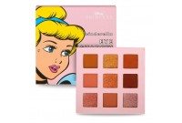 Palette d'ombres à paupières Mad Beauty DIsney Princess Cinderelle Mini (9 x 1,1 g)