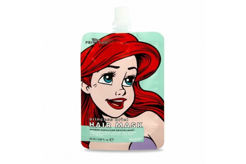 Masque pour cheveux Mad Beauty Disney Princess Ariel Revitalisante (50 ml)