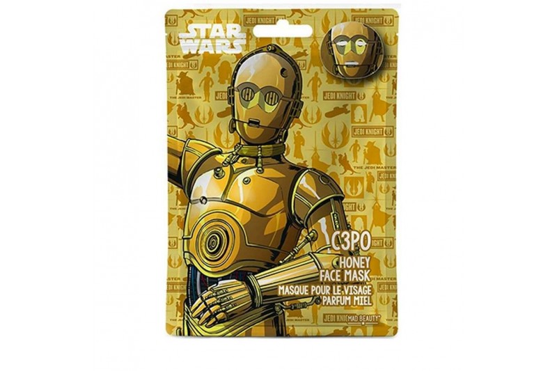 Facial Mask Mad Beauty Star Wars C3PO Honey (25 ml)