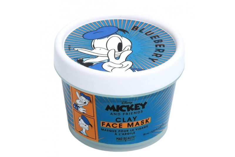 Gesichtsmaske Mad Beauty Disney M&F Donald Lehm Blaubeere (95 ml)