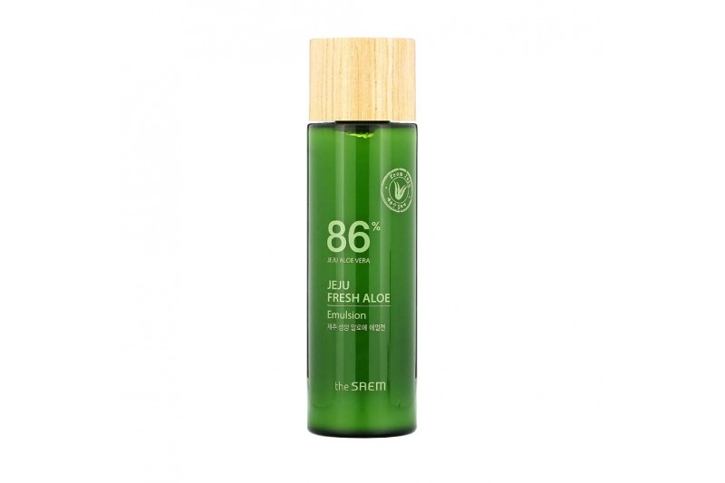 Emulsión Facial Hidratante The Saem Jeju Fresh Aloe (30 ml)