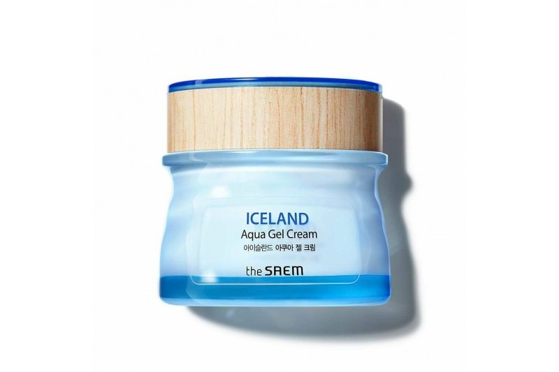 Crema Facial Hidratante The Saem Iceland Aqua Gel (60 ml)