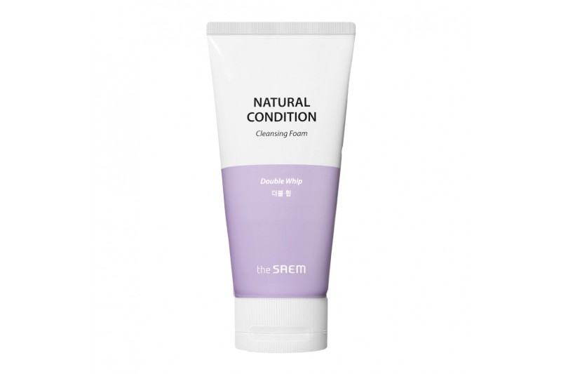 Mousse nettoyante The Saem Natural Condition Double Whip (150 ml)