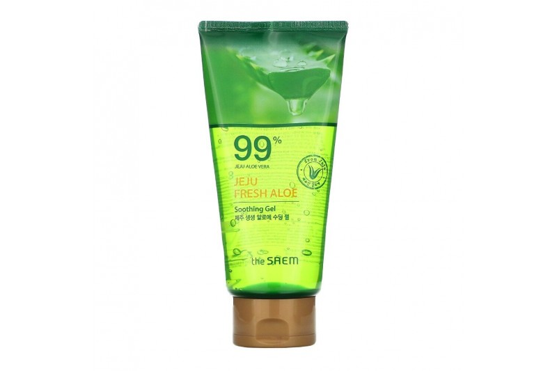 Gel The Saem Jeju Fresh Aloe 99% Calmant (300 ml)