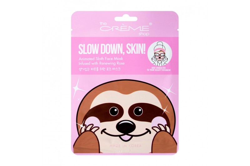 Gesichtsmaske The Crème Shop Slow Dawn, Skin! Sloth (25 g)