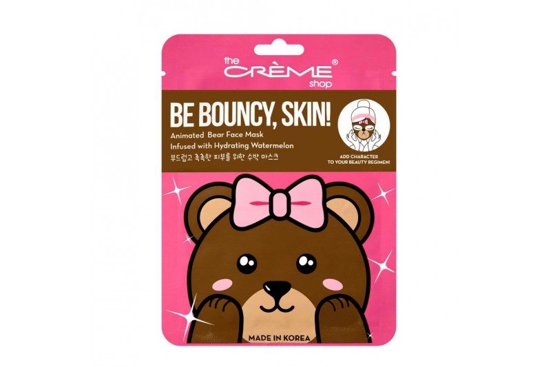 Facial Mask The Crème Shop Be Bouncy, Skin! Bear (25 g)