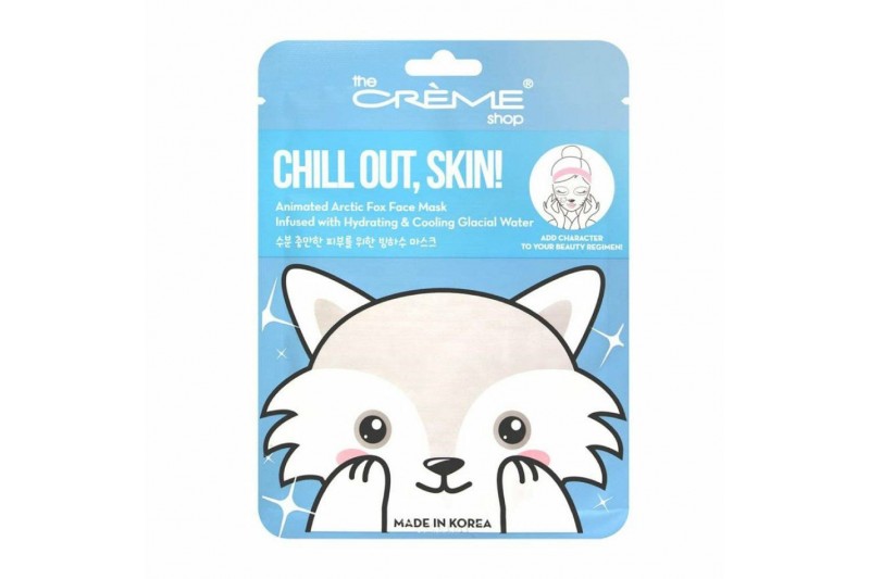 Gesichtsmaske The Crème Shop Chill Out, Skin! Artic Fox (25 g)