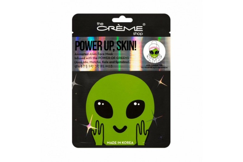 Gezichtsmasker The Crème Shop Power Up, Skin! Alien (25 g)