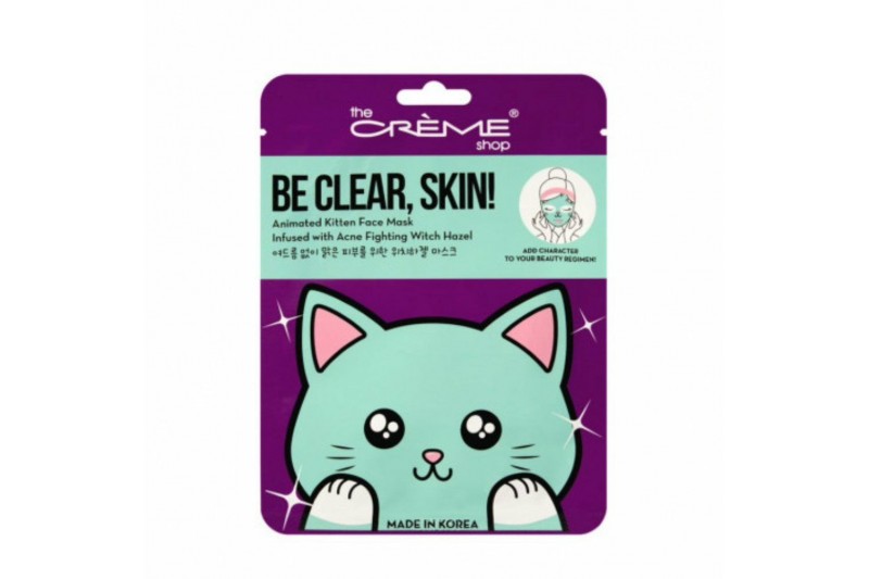 Mascarilla Facial The Crème Shop Be Clear, Skin! Kitten (25 g)