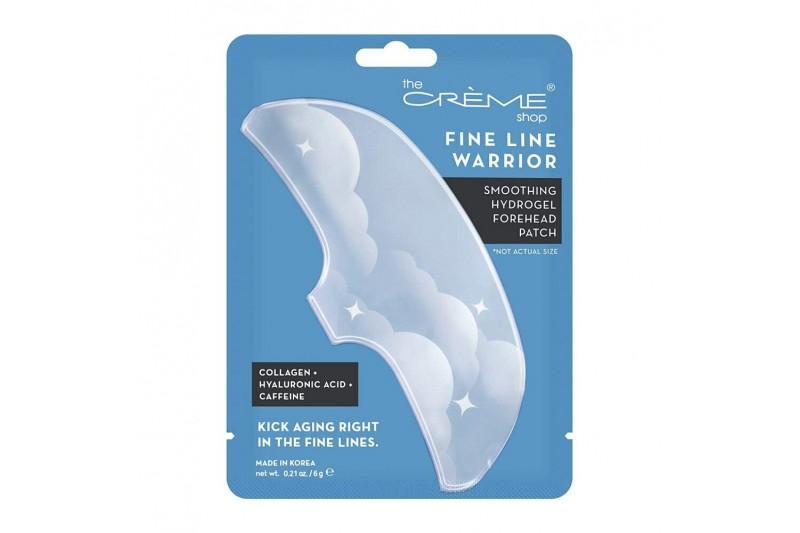 Mascarilla en Parches The Crème Shop Fine Line Warrior Frente hidrogel