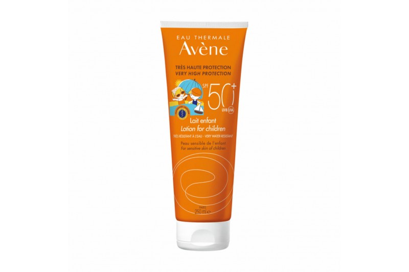 Protecteur Solaire pour enfant Avene SPF50+ Lait solaire (250 ml)