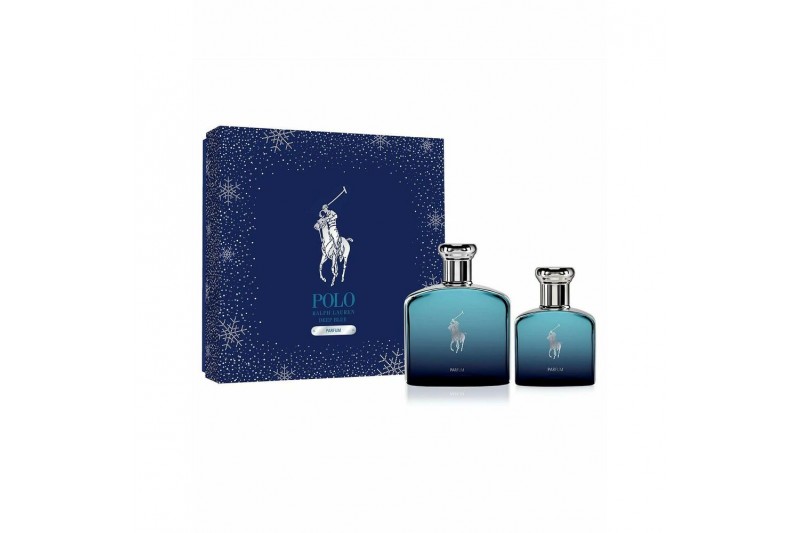 Men's Perfume Set Ralph Lauren Polo Deep Blue (2 pcs)