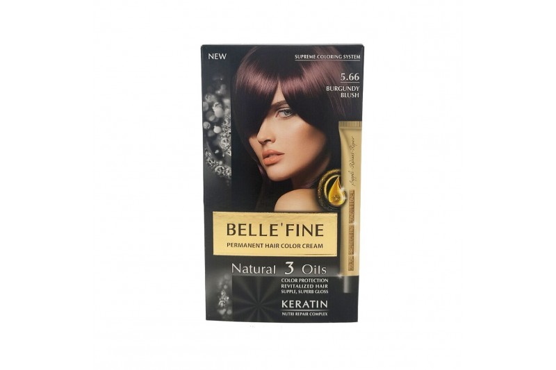 Permanent Dye Belle´Fine Nº 5.66 Red Burgundy (30 ml)