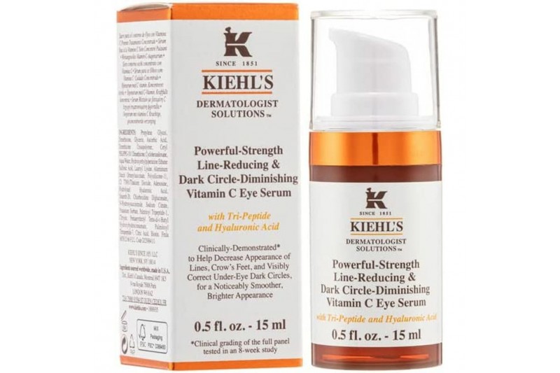 Sérum raffermissant contour des yeux Kiehl's Powerful Strength 15 ml