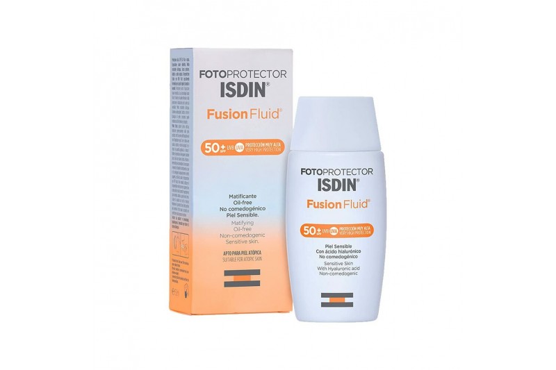 Facial Sun Cream Isdin Fusion Fluid 50 ml SPF 50+