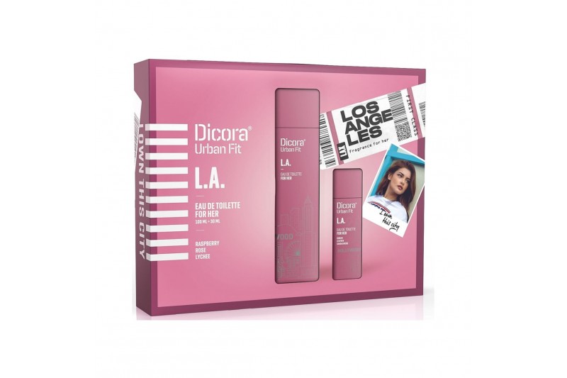 Set de Parfum Femme Dicora Urban Fit L.A 2 Pièces