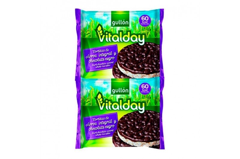 Reisküchlein Gullón Vitalday Chocolate Negro (105 g)