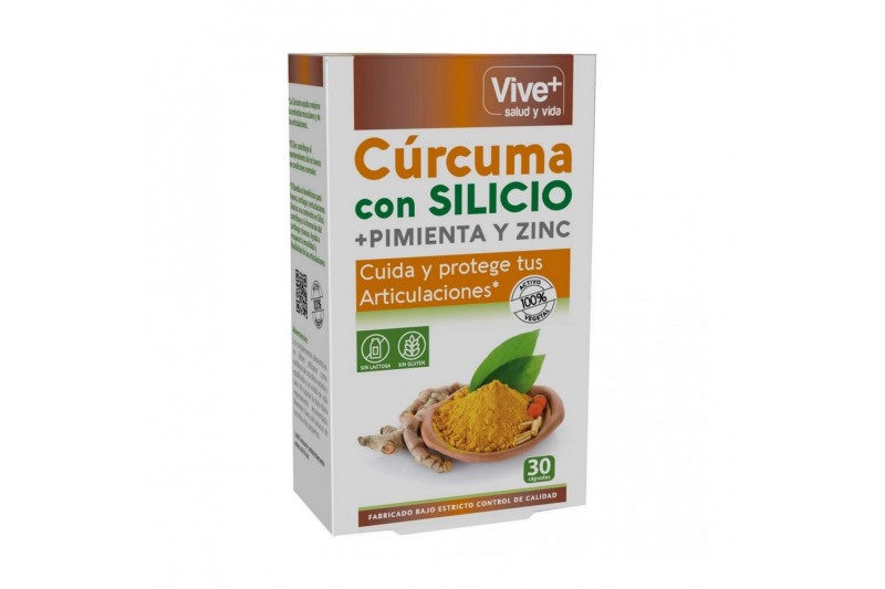 Curcuma Vive+ Pepe Zinco Silicio (30...