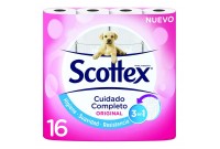 Papel Higiénico Scottex Original (16 uds)