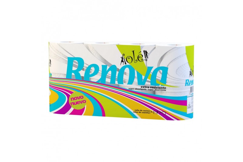 Kitchen Paper Renova 2 layers (4 uds)