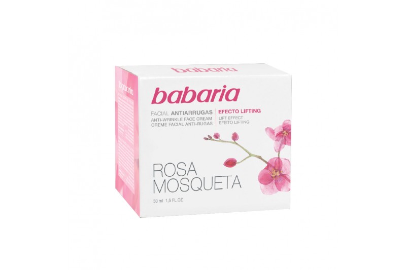 Crème Hydratante pour le Visage Babaria Rose Musquée Calendula (50 ml)