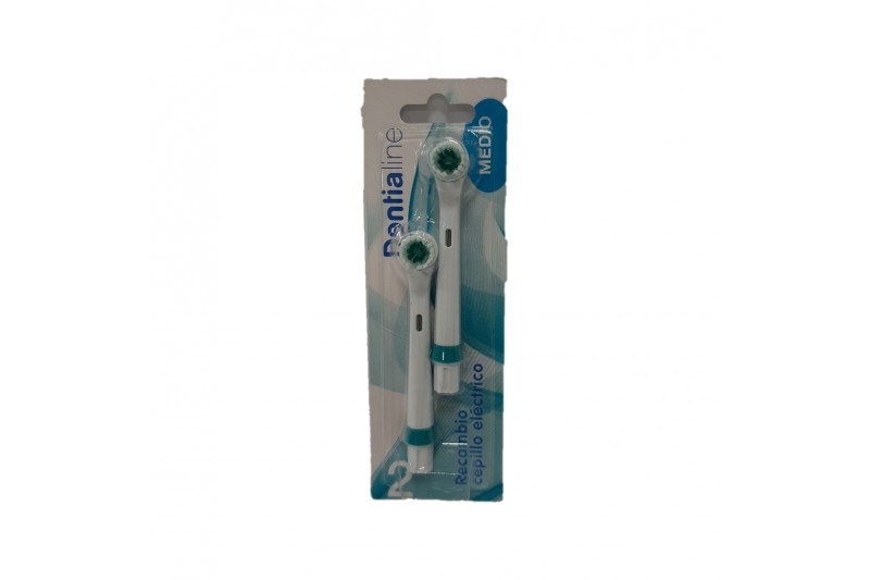 Rechange brosse à dents électrique Dentialine (2 uds)