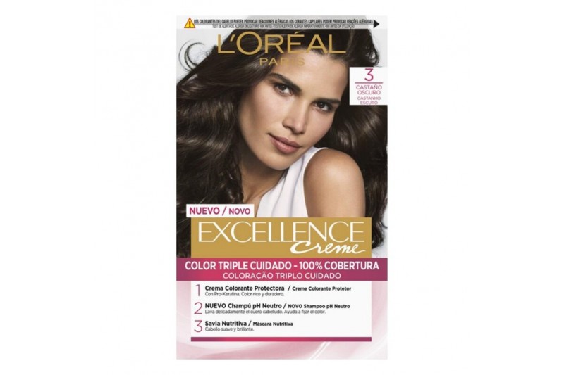 Permanent Dye Excellence L'Oreal Make...