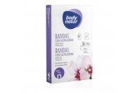 Bandes Épilatoire Faciales Bodynatur Huile d'Amandes (12 uds)