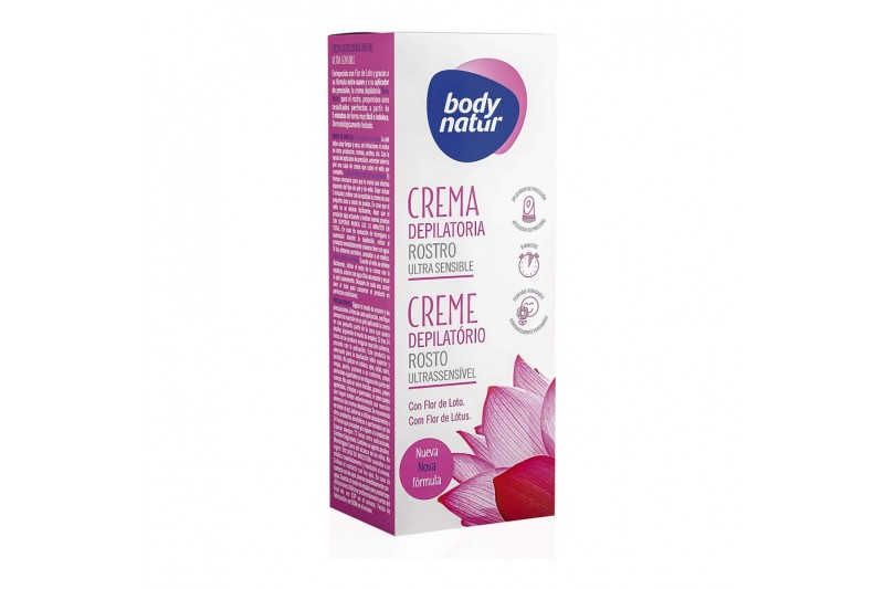 Crème Épilatoire Corporelle Bodynatur Corps Visage