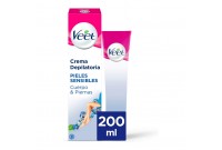 Crème Épilatoire Corporelle Veet Peaux sensibles (200 ml)