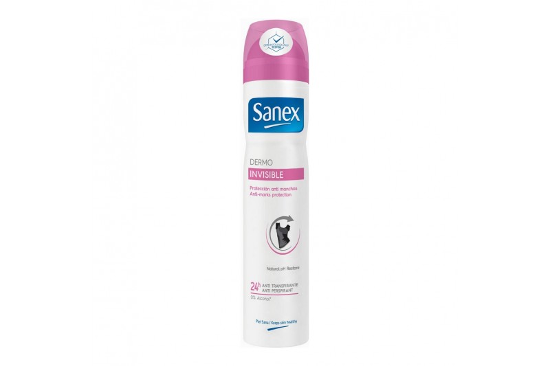 Deodorant Spray Dermo Invisible Sanex...