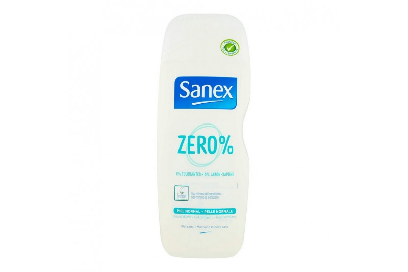 Gel de douche Zero% Sanex (600 ml)