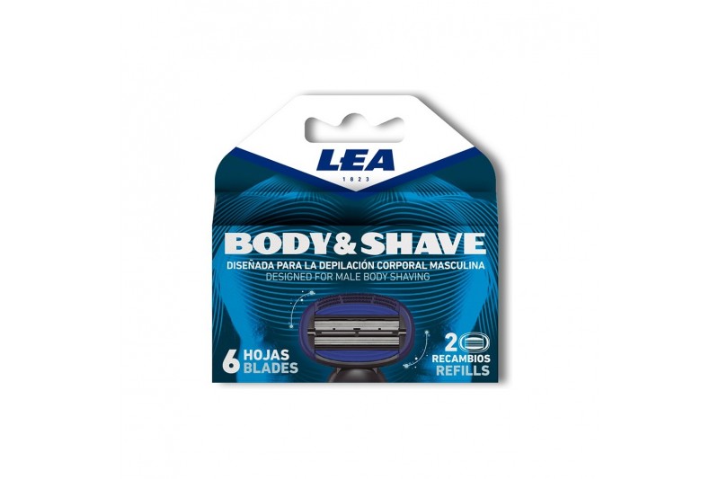 Remplacement de Lame de Rasoir Lea Body Shave (2 uds)