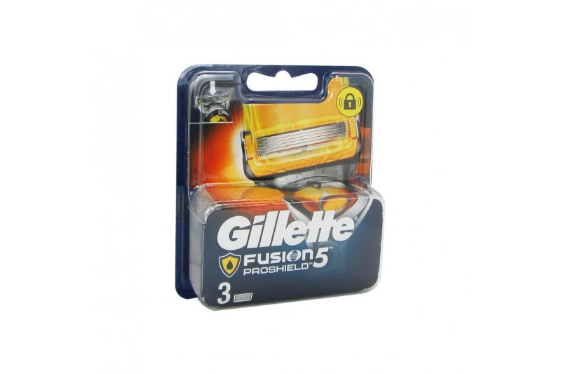 Cabezal de Recambio Fusion Proglide Gillette (3 uds)